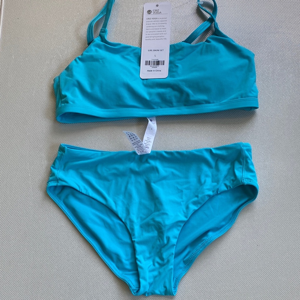 CRZ YOGA Turquoise Bikini Set